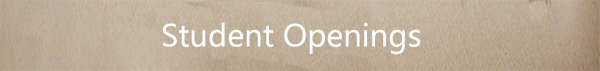 Student Openings